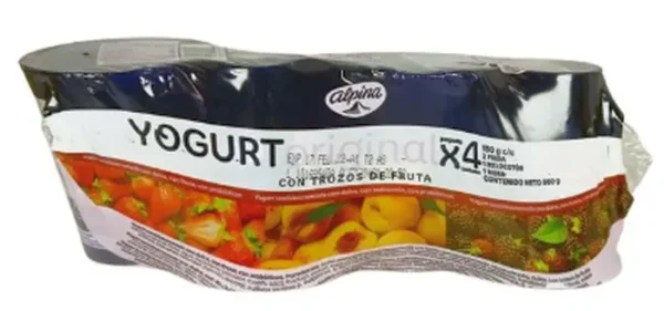 [10271-UND] YOGURT SURT ALPINA 150 G 4 U UND