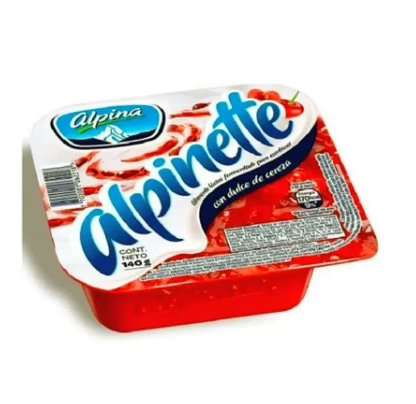 [10233-UND] ALPINETTE ALPINA CEREZA 140 G UND