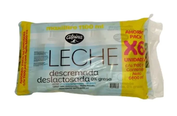 [3224-SI6] LECHE DESLAC/DESCRE ALPINA 1.1 ML 6 UND
