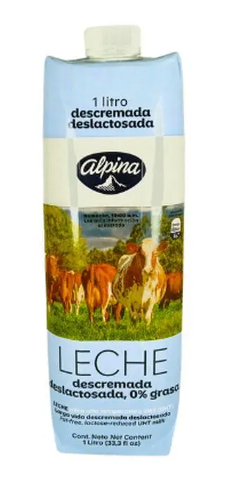 [1336-UND] LECHE DESLAC/DESCRE ALPINA CAJA 1 L UND