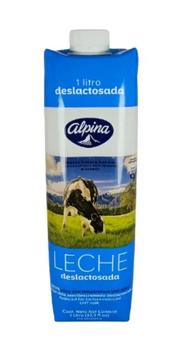 [1337-UND] LECHE DESLAC ALPINA CAJA 1 L UND