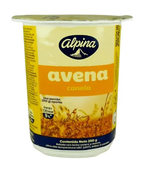 [12748-UND] AVENA LIQ ALPINA CANELA 250 G UND