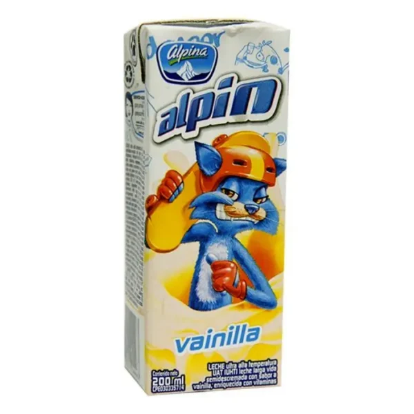 [12771-UND] LECHE ALPIN CHOCOLATE CJ 200 ML UND