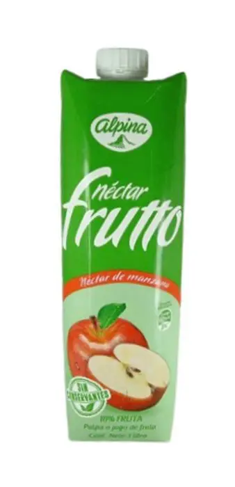 [10269-UND] JUGO NECTAR FRUTTO MANZANA 1000 ML UND
