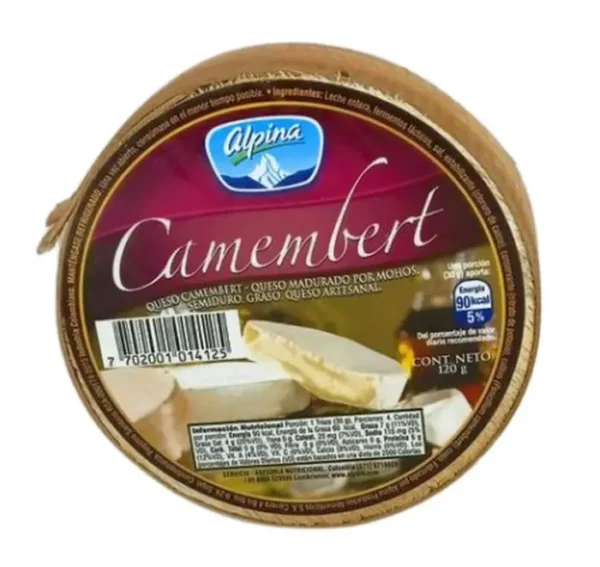 [1892-UND] QUESO CAMENBERT ALPINA 120 GR UND