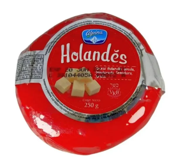 [1664-UND] QUESO HOLANDES ALPINA 250 GR UND