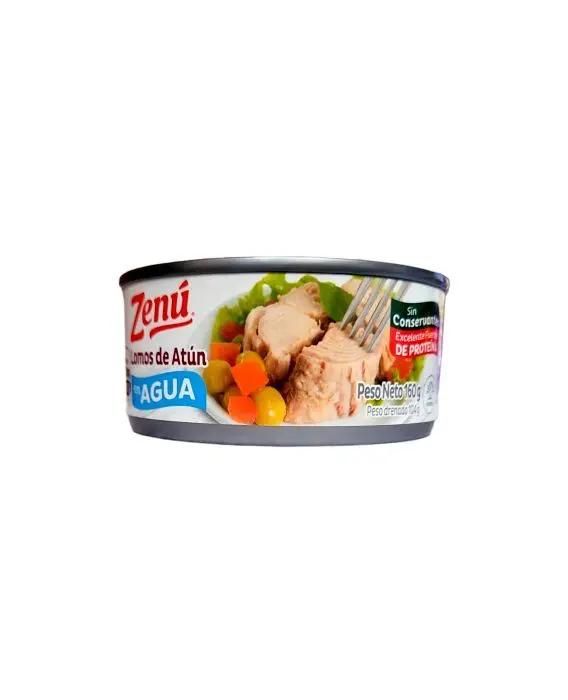 [9727-UND] ATUN LOMOS AGUA ZENU 160 G UND