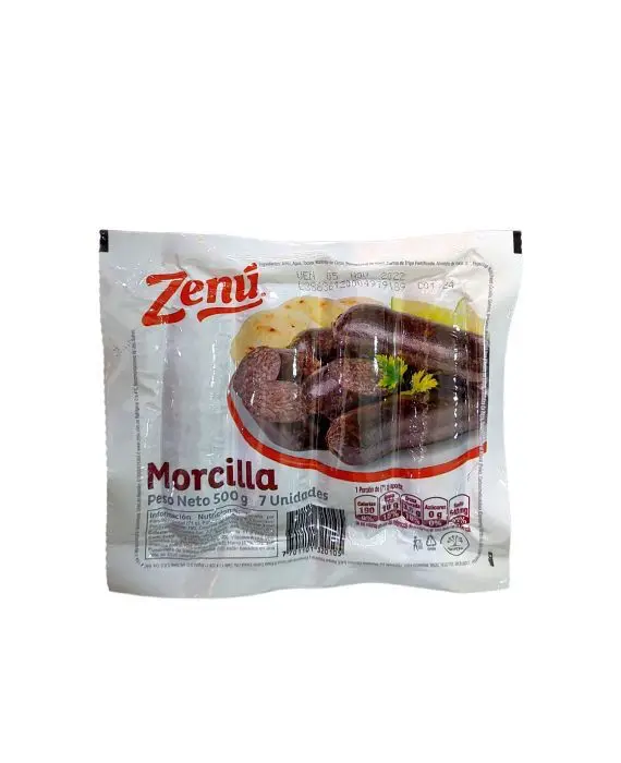 MORCILLA ZENU 500 G UND