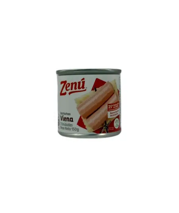 [12721-UND] SALCHICHA ZENU VIENA LT 150 G UND