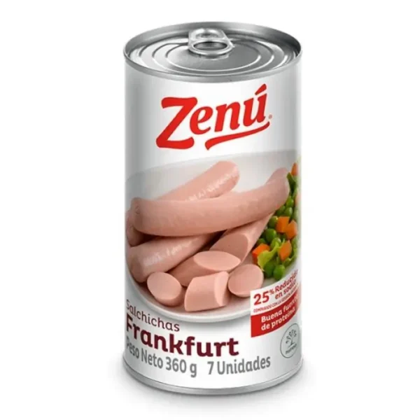 [13017-UND] SALCHICHA ZENU FRANKFURT LT 360 G UND