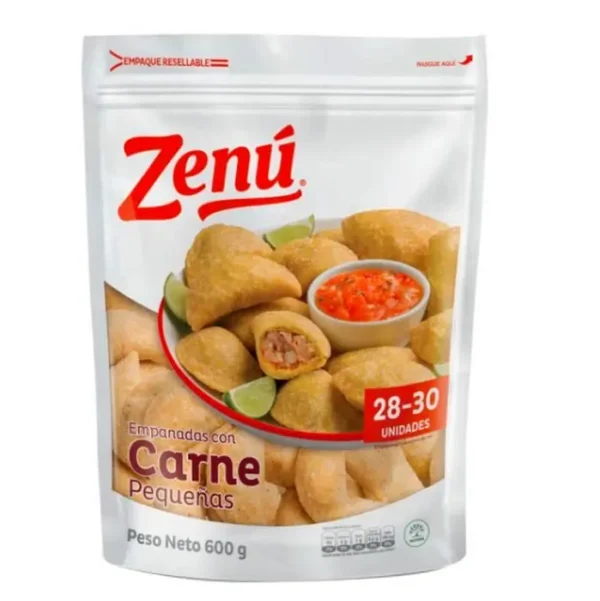 [12536-UND] EMPANADAS CONGE CON CARNE ZENU 600 G UND