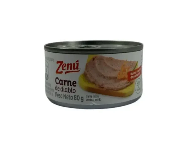 [12988-UND] CARNE DEL DIABLO ZENU LT 80 G UND