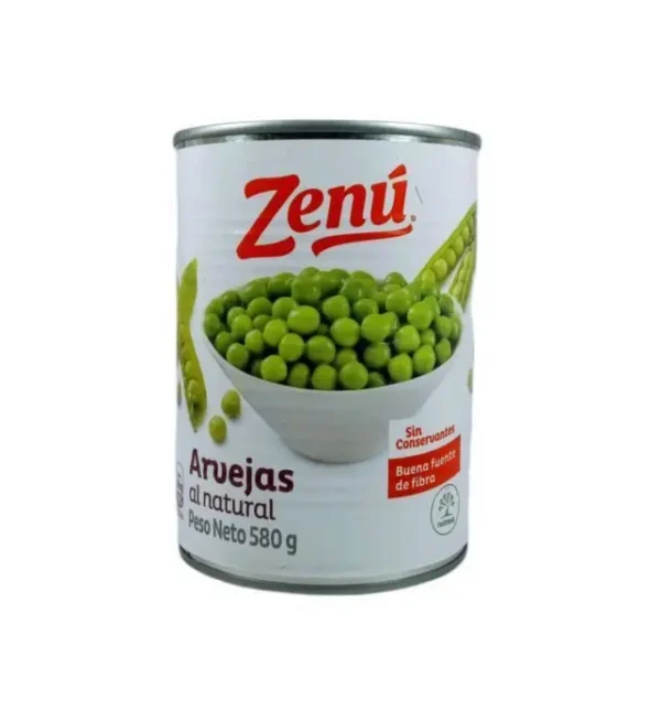 [1528-UND] ARVEJA ENLAT ZENU 580 GR UND