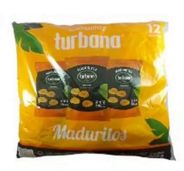 [12517-UND] PASABO CHIPS PLATANO TURBANA MADURO 12 U UND