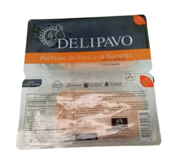 PECHUGA DE PAVO A LAS NARANJA DELIPAVO UND
