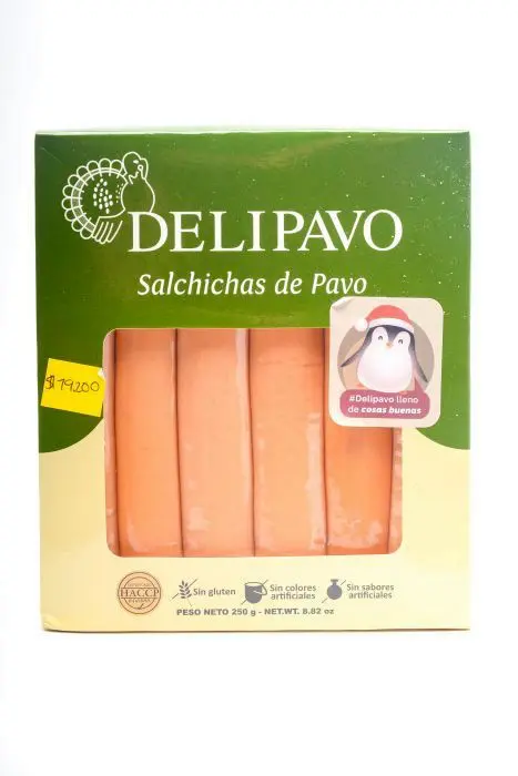 [12734-UND] SALCHICHA PAVO DELIPAVO 250 G UND