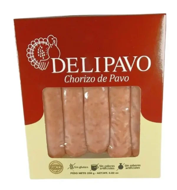 [12478-UND] CHORIZO DE PAVO DELIPAVO 250 G UND
