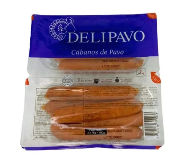 [8048-UND] CABANOS DE PAVO DELIPAVO 150 G UND