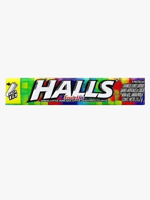 [11744-UND] DULCE HALLS FRUIT MIX 25.2 G UND