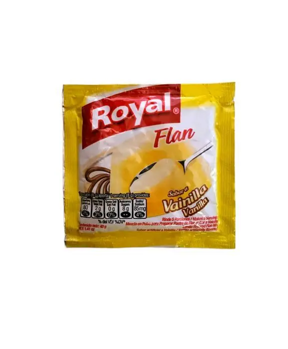 [568-UND] FLAN VAINILLA ROYAL 40 GR UND