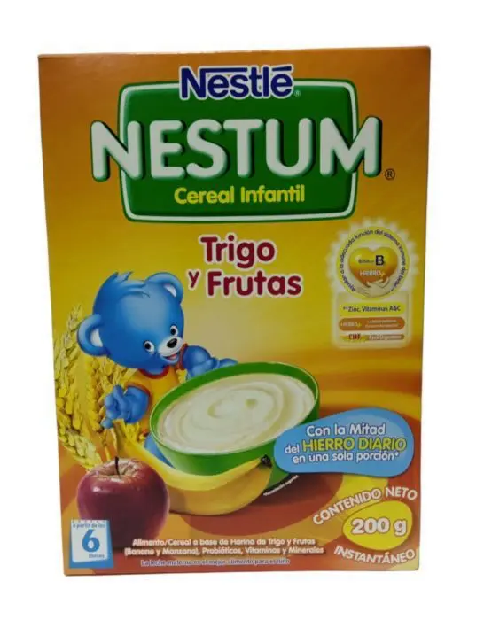 [3397-UND] NESTUM NESTLE TRIGO BANANO MANZANA 200 G UND
