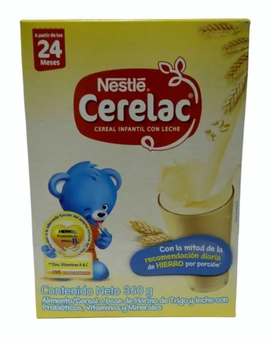 [4039-UND] CEREAL INFALTIL CERELAC NESTLE 360 G UND