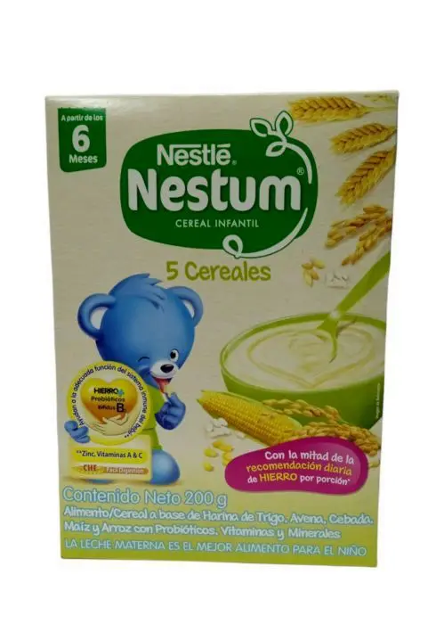 [2742-UND] NESTUM NESTLE 5 CEREALES 200 G         R UND