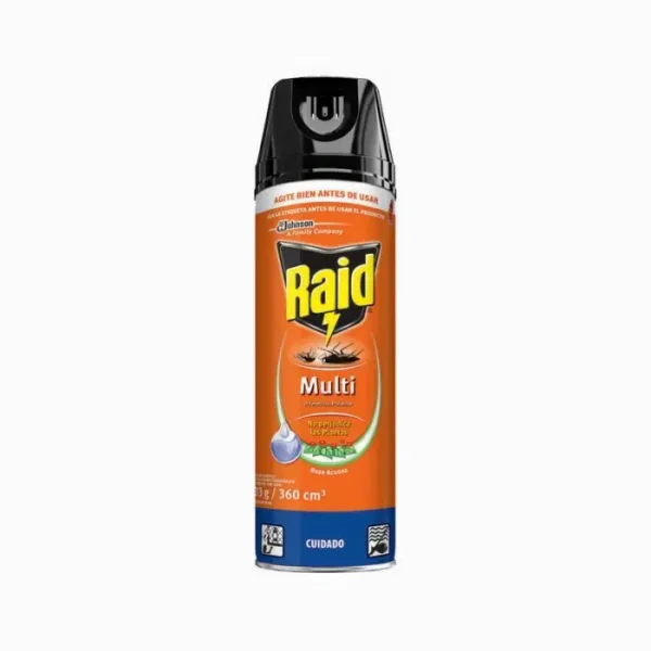 INSECTICIDA RAID MULTI 360 ML UND