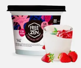 HELADO FREE ZEN YOGURT Y FRESA  85 G UND