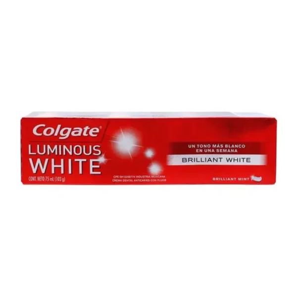 [3620-UND] CREMA DENTAL COLGATE LUMIOUS WHITE 75 GR UND