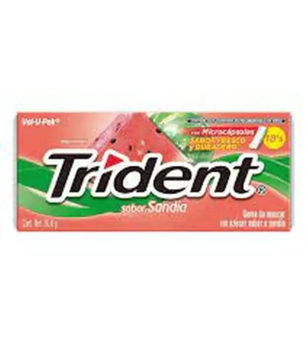 CHICLE TRIDENT SANDIA 30.6 G UND