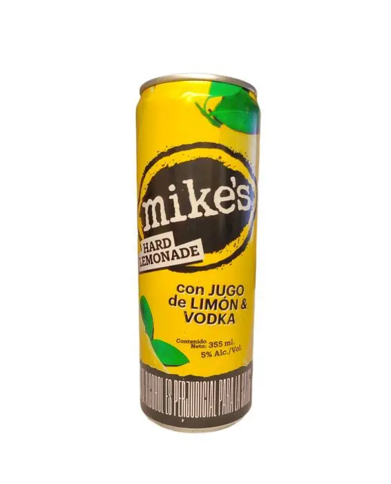 [8391-UND] BEBI ALCOHOLICA MIKES LIMON VODKA 355 ML UND