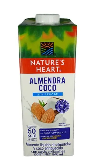 [8222-UND] BEBI ALMENDRA COCO SIN AZUCAR NATURES H UND