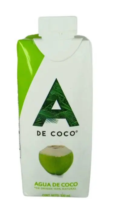 [5186-UND] AGUA DE COCO 100% NATURAL 330 ML UND