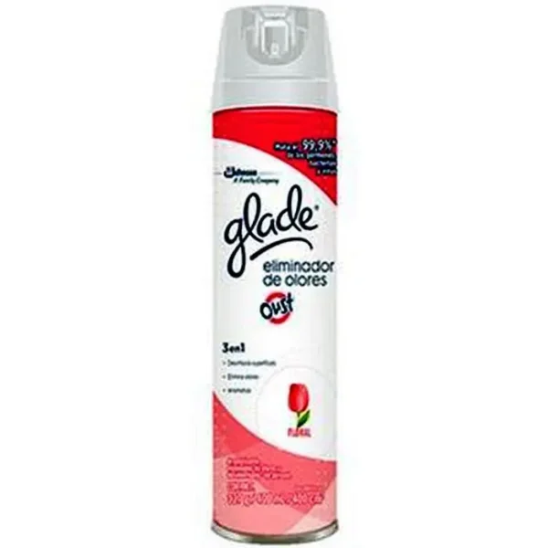 ELIMINADOR DE OLORES GLADE FLORAL 400 ML UND