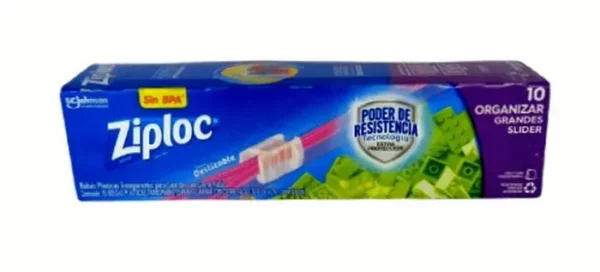[2670-UND] BOLSA ZIPLOC CIERRE FACIL 15 BOL UND