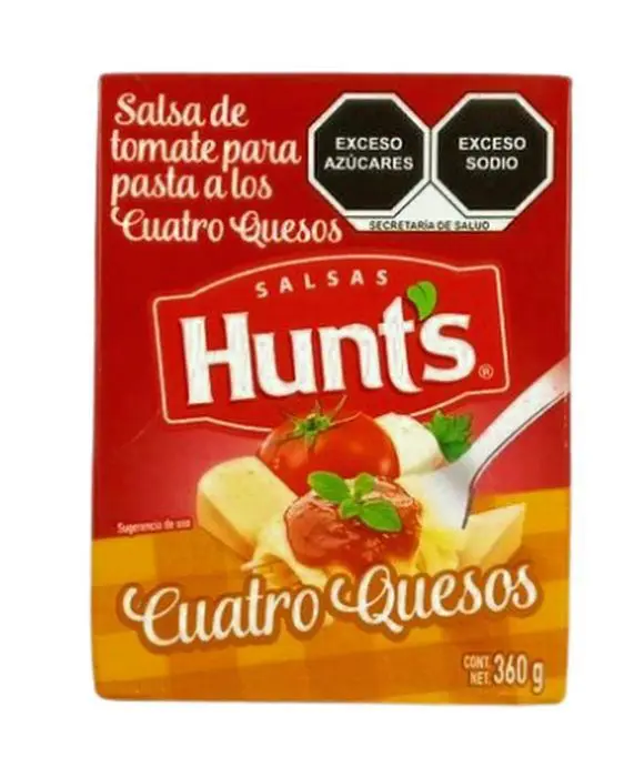 [11263-UND] SALSA HUNTS TRADICIONAL 4 QUESOS 360 G UND