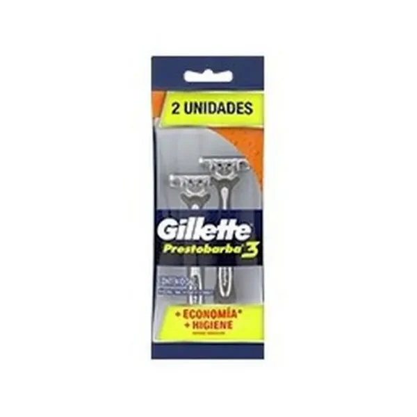 CUCHILLA DE AFEITAR GILLETTE 3 HOJAS 2 U UND
