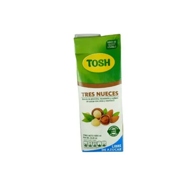 [9312-UND] LECHE TRES NUECES TOSH SIN AZUC 1 L UND