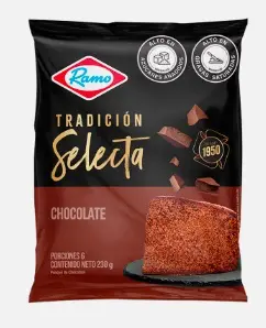 [2589-UND] PONQUE REDONDO RAMO CHOCOLATE 230 G UND