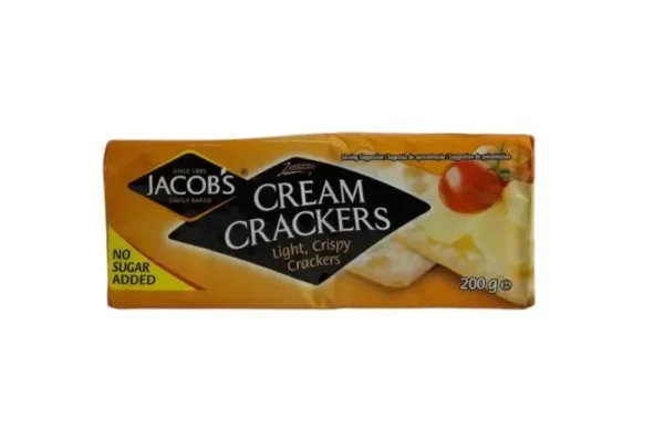 [8648-UND] GALLETA CRACKERS JACOBS 200 G UND