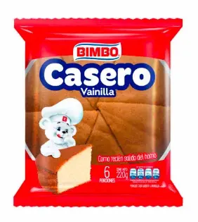 [12416-UND] PONQUE BIMBO CASERO 220 G UND