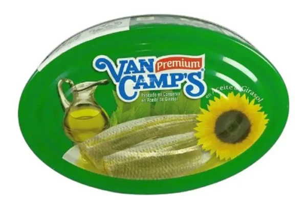 [226-UND] SARDINAS ACEITE VAN CAMPS 425 GR UND