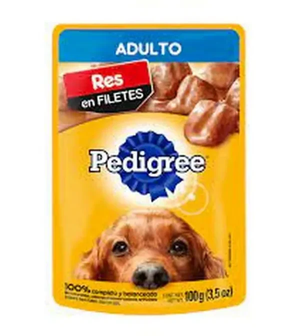 [10748-UND] ALIMEN PE PEDIGREE ADULTO FLT RES 100 G UND