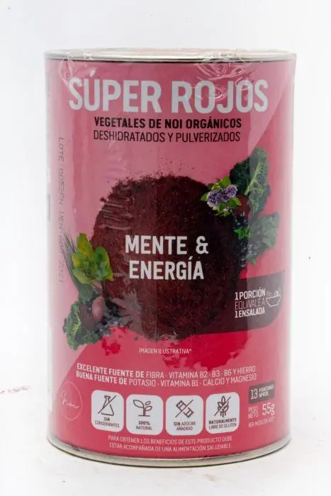 [7405-UND] VEGETALES DESHIDRATADOS SUPER ROJO  55 G UND