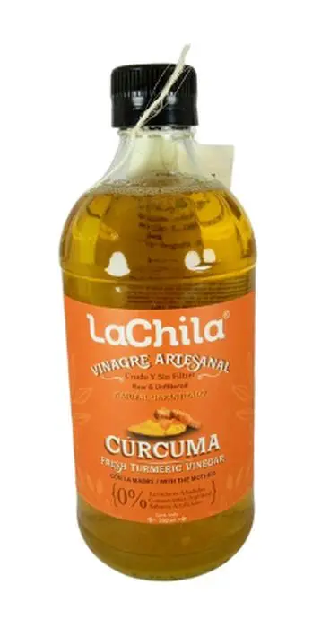 [7861-UND] VINAGRE LA CHILA DE CURCUMA 500 ML UND