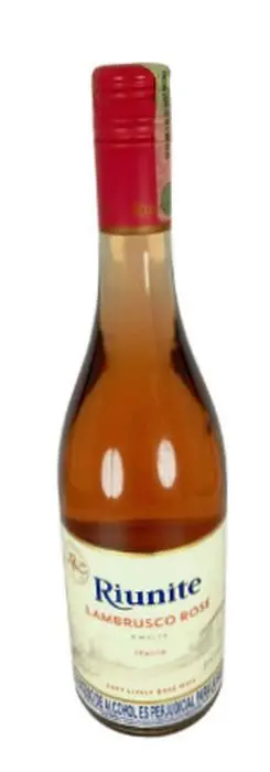 [7905-UND] VINO ROSE LAMBRUSCO RIUNITE 750 ML UND