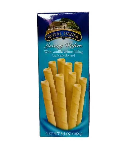 [8647-UND] GALLETA BARQUILLO ROYAL DANSK VAINILLA UND