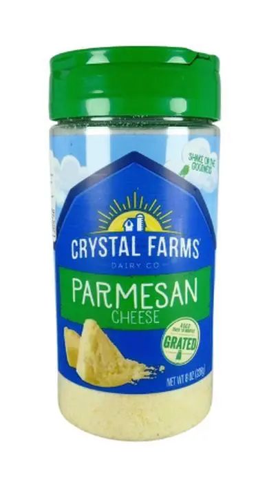 [9335-UND] QUESO PARMESANO RALLADO CRYSTAL FARMS UND