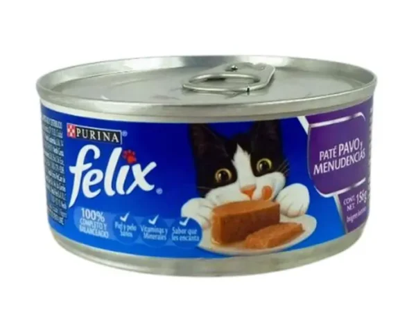 [11267-UND] ALIMEN GA FELIX PATE PAVO 156 G UND